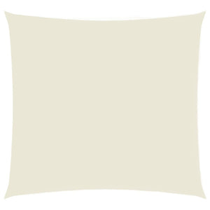 Vela Parasole in Tela Oxford Quadrata 5x5 m Crema