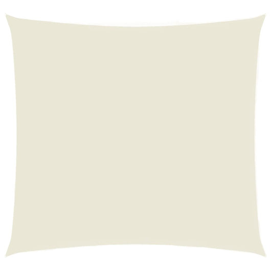 Vela Parasole in Tela Oxford Quadrata 5x5 m Crema