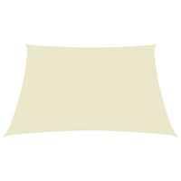Telo parasole vela parasole quadrato tessuto Oxford 5 x 5 mt crema 02_0009517