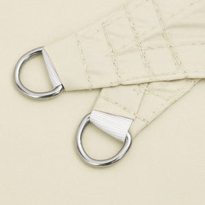 Vela Parasole in Tela Oxford Quadrata 5x5 m Crema 135196