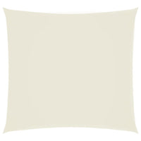 Parasole a Vela in Tela Oxford Quadrata 7x7 m Crema cod mxl 19572