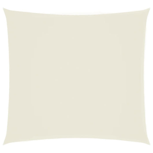 Parasole a Vela in Tela Oxford Quadrata 7x7 m Crema cod mxl 19572