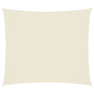 Parasole a Vela Oxford Rettangolare 2x2,5 m Crema