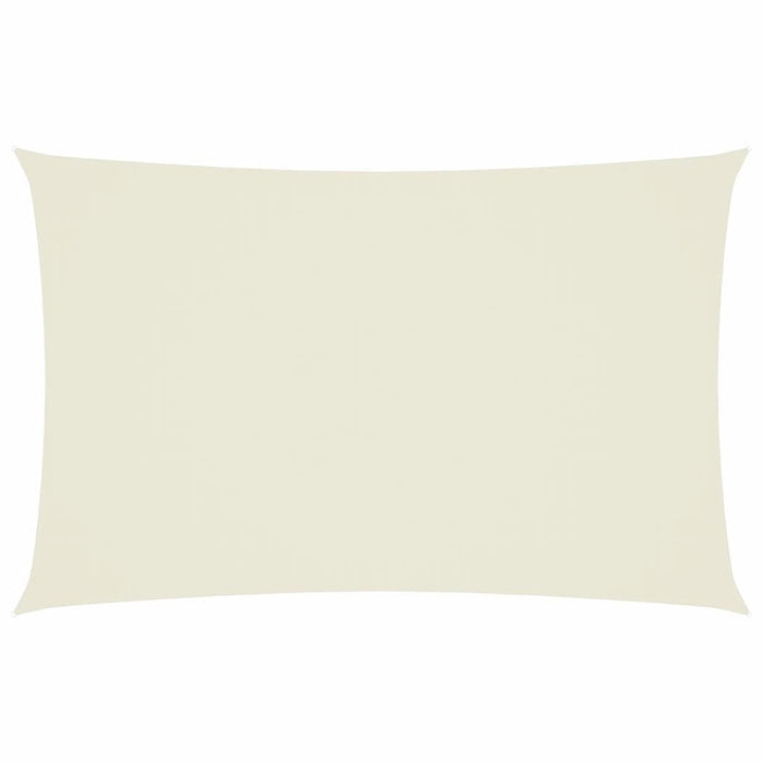 Parasole a Vela Oxford Rettangolare 2x4,5 m Crema 135203