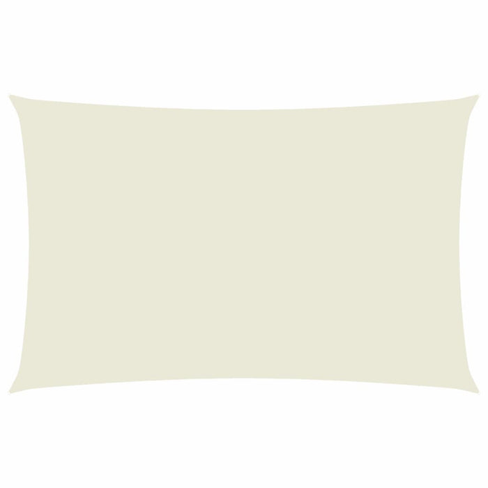 Parasole a Vela Oxford Rettangolare 2x5 m Crema cod mxl 25364
