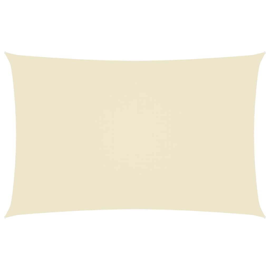 Vela telo parasole parasole rettangolare tessuto oxford 2 x 5 mt crema 02_0009632