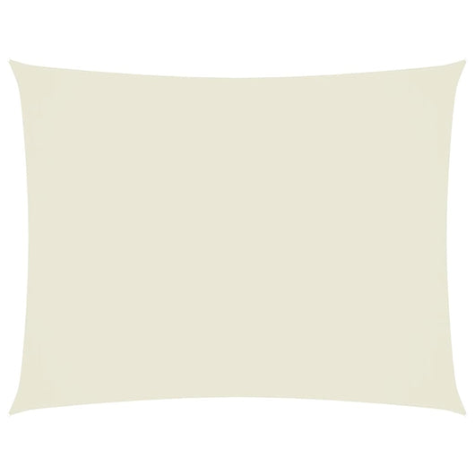 Parasole a Vela Oxford Rettangolare 2,5x3,5 m Crema