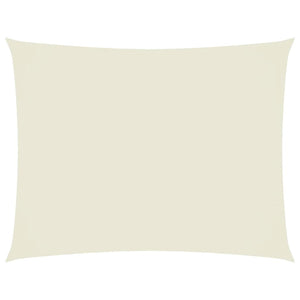 Parasole a Vela Oxford Rettangolare 2,5x3,5 m Crema 135206