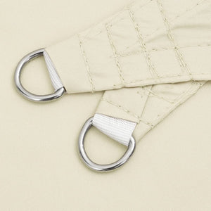 Parasole a Vela Oxford Rettangolare 2,5x4,5 m Crema 135208