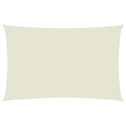 Parasole a Vela Oxford Rettangolare 2,5x5 m Crema cod mxl 66469