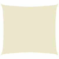 Vela telo ombreggiante parasole parasole rettangolare tessuto oxford 3 x 4 mt crema 02_0009664