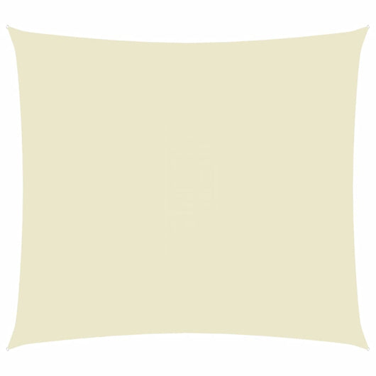 Vela telo ombreggiante parasole parasole rettangolare tessuto oxford 3 x 4 mt crema 02_0009664