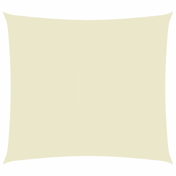 Vela telo ombreggiante parasole parasole rettangolare tessuto oxford 3 x 4 mt crema 02_0009664