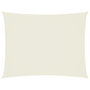 Parasole a Vela Oxford Rettangolare 3x4,5 m Crema 135211