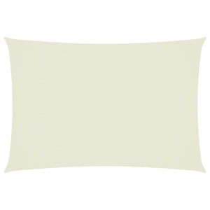 Parasole a Vela Oxford Rettangolare 3x5 m Crema