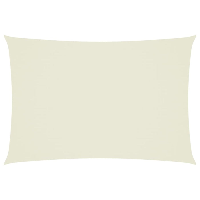 Parasole a Vela Oxford Rettangolare 3x5 m Crema