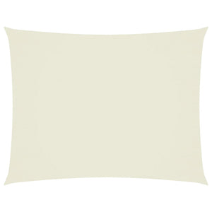 Parasole a Vela Oxford Rettangolare 3,5x5 m Crema cod mxl 12003