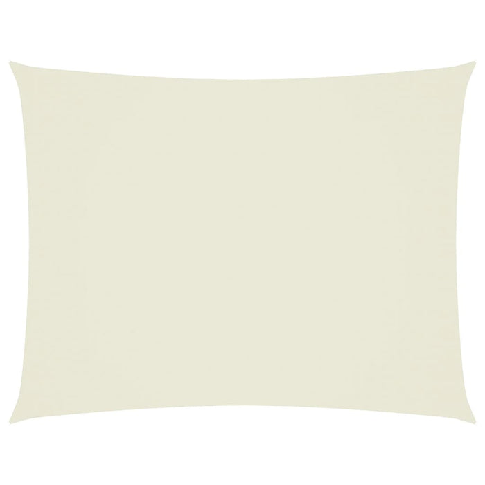 Parasole a Vela Oxford Rettangolare 3,5x5 m Crema cod mxl 12003