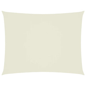 Parasole a Vela Oxford Rettangolare 5x6 m Crema
