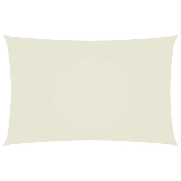 Parasole a Vela Oxford Rettangolare 5x8 m Crema 135221