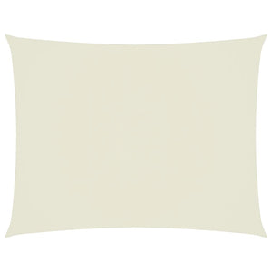 Parasole a Vela Oxford Rettangolare 6x7 m Crema cod mxl 66501