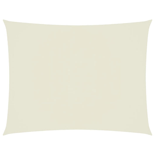 Parasole a Vela Oxford Rettangolare 6x7 m Crema cod mxl 66501
