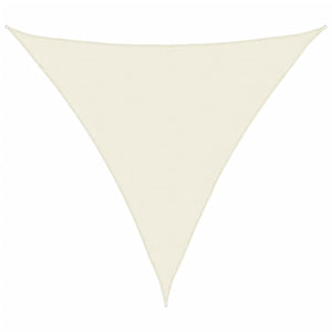 Parasole a Vela Oxford Triangolare 3x3x3 m Crema cod mxl 18233