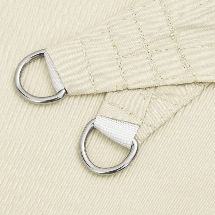 Parasole a Vela Oxford Triangolare 3x3x3 m Crema cod mxl 18233