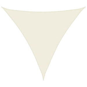 Parasole a Vela Oxford Triangolare 4x4x4 m Crema cod mxl 9624