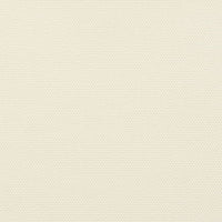 Parasole a Vela in Tessuto Oxford Triangolare 6x6x6m Crema 135240