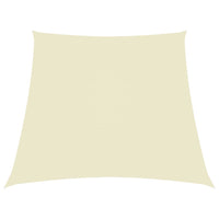 Vela telo ombreggiante parasole trapezio tessuto Oxford 3/5 x 4 mt crema 02_0009776