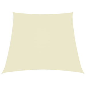 Vela telo ombreggiante parasole trapezio tessuto Oxford 3/5 x 4 mt crema 02_0009776
