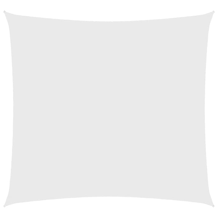 Parasole a Vela in Tela Oxford Quadrato 3x3 m Bianco cod mxl 24631