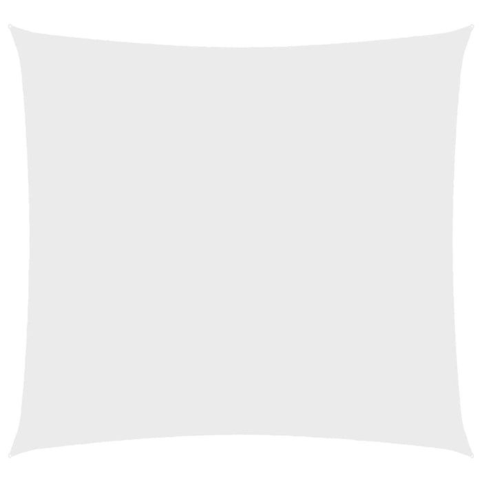 Vela Parasole in Tessuto Oxford Quadrata 3,6x3,6 m Bianca 135248