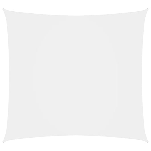 Vela parasole parasole quadrata in tessuto Oxford 7 x 7 mt bianco 02_0009538