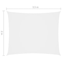 Vela parasole in tessuto oxford rettangolare 2 x 3,5 mt bianco 02_0009603