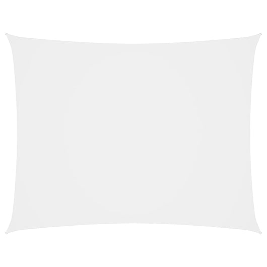 Vela parasole in tessuto oxford rettangolare 2 x 4 m bianco 02_0009608