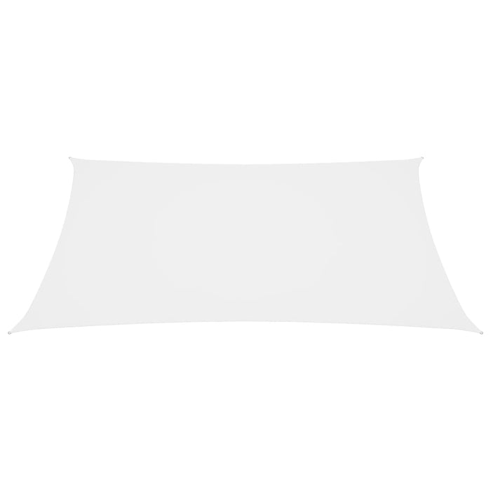 Ombrellone in tessuto vela rettangolare tessuto oxford 2,5 x 3,5 mt bianco 02_0009556