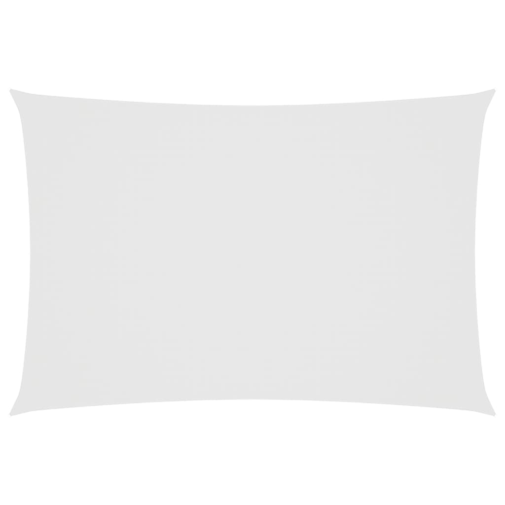Parasole a Vela Oxford Rettangolare 2,5x4,5 m Bianco cod mxl 18382