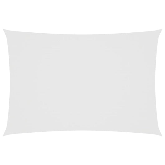 Parasole a Vela Oxford Rettangolare 2,5x4,5 m Bianco cod mxl 18382