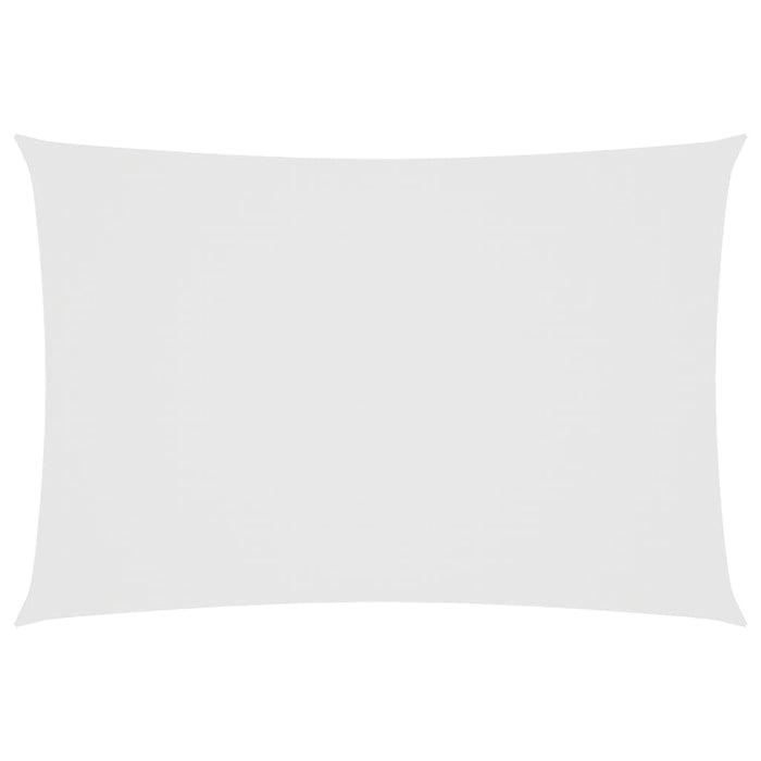 Parasole a Vela Oxford Rettangolare 2,5x4,5 m Bianco cod mxl 18382