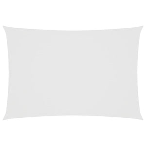 Parasole a Vela Oxford Rettangolare 2,5x4,5 m Bianco 135263