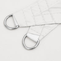 Parasole a Vela Oxford Rettangolare 2,5x5 m Bianco