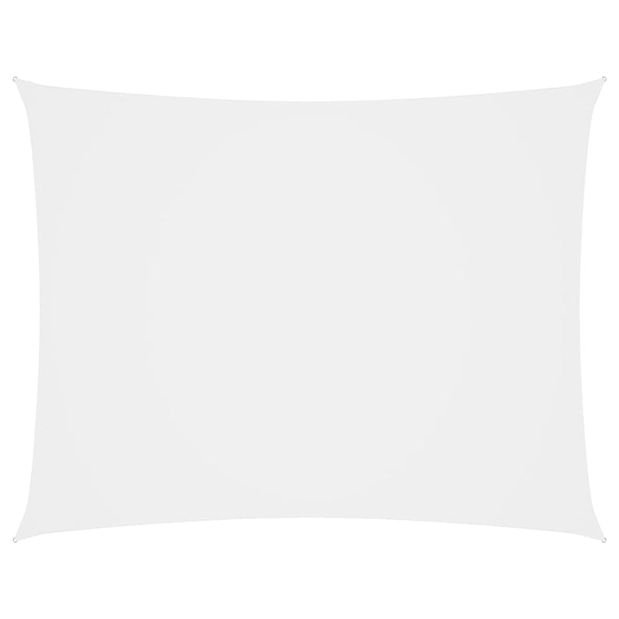 Vela parasole in tessuto oxford rettangolare 3 x 4 m bianco 02_0009663