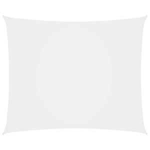 Ombrellone in tessuto vela rettangolare tessuto oxford 4 x 6 mt bianco 02_0009700