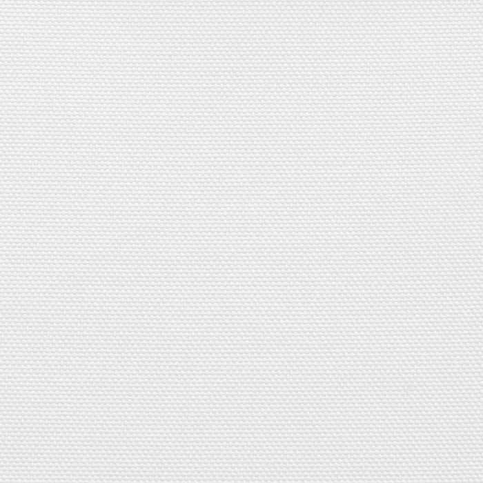 Parasole a Vela in Tessuto Oxford Rettangolare 6x7 m Bianco 135277