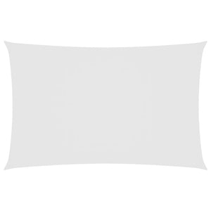 Parasole a Vela Oxford Rettangolare 6x8 m Beige 135278