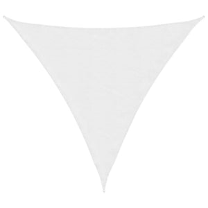 Parasole a Vela Oxford Triangolare 3x3x3 m Bianco cod mxl 7460