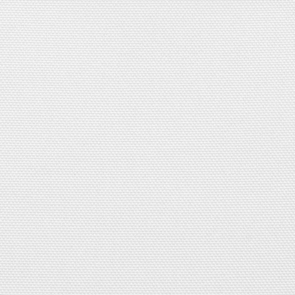 Parasole a Vela Oxford Triangolare 3,6x3,6x3,6 m Bianco 135281