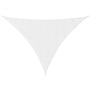 Parasole a Vela Oxford Triangolare 3,5x3,5x4,9 m Bianco